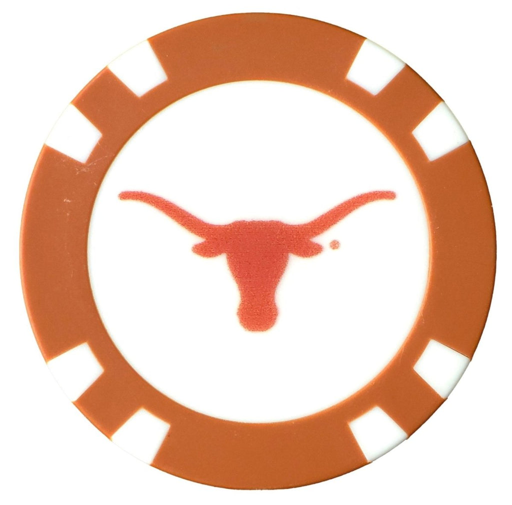 Officially Licensed Texas Longhorns Poker Chip Ball Marker
