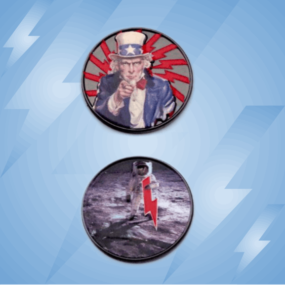 THE BYRD BALL MARKERS ✯ Merica